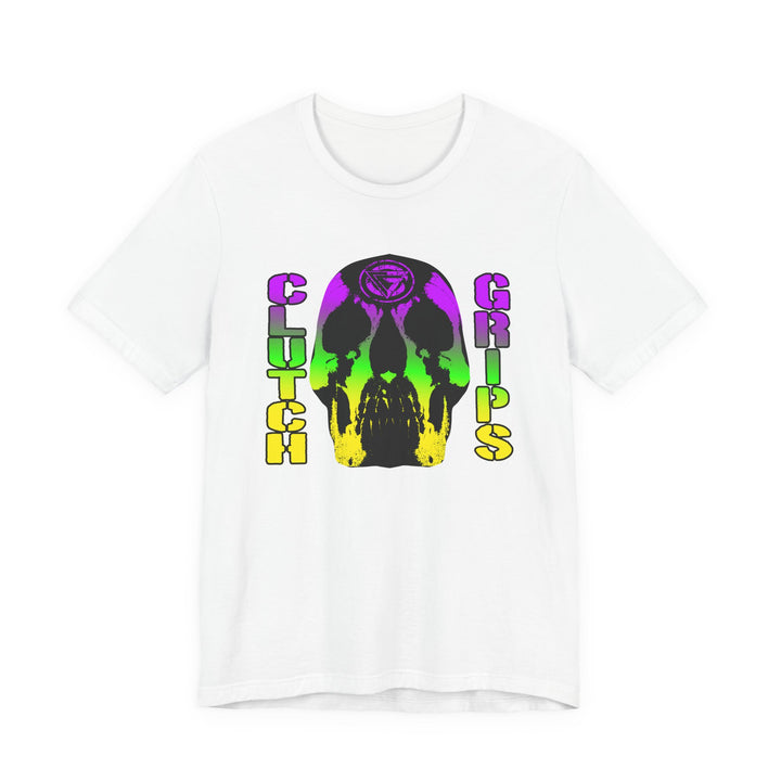 SKULLATOR YELLOW GREEN PURPLE /CLUTCHGRIPS