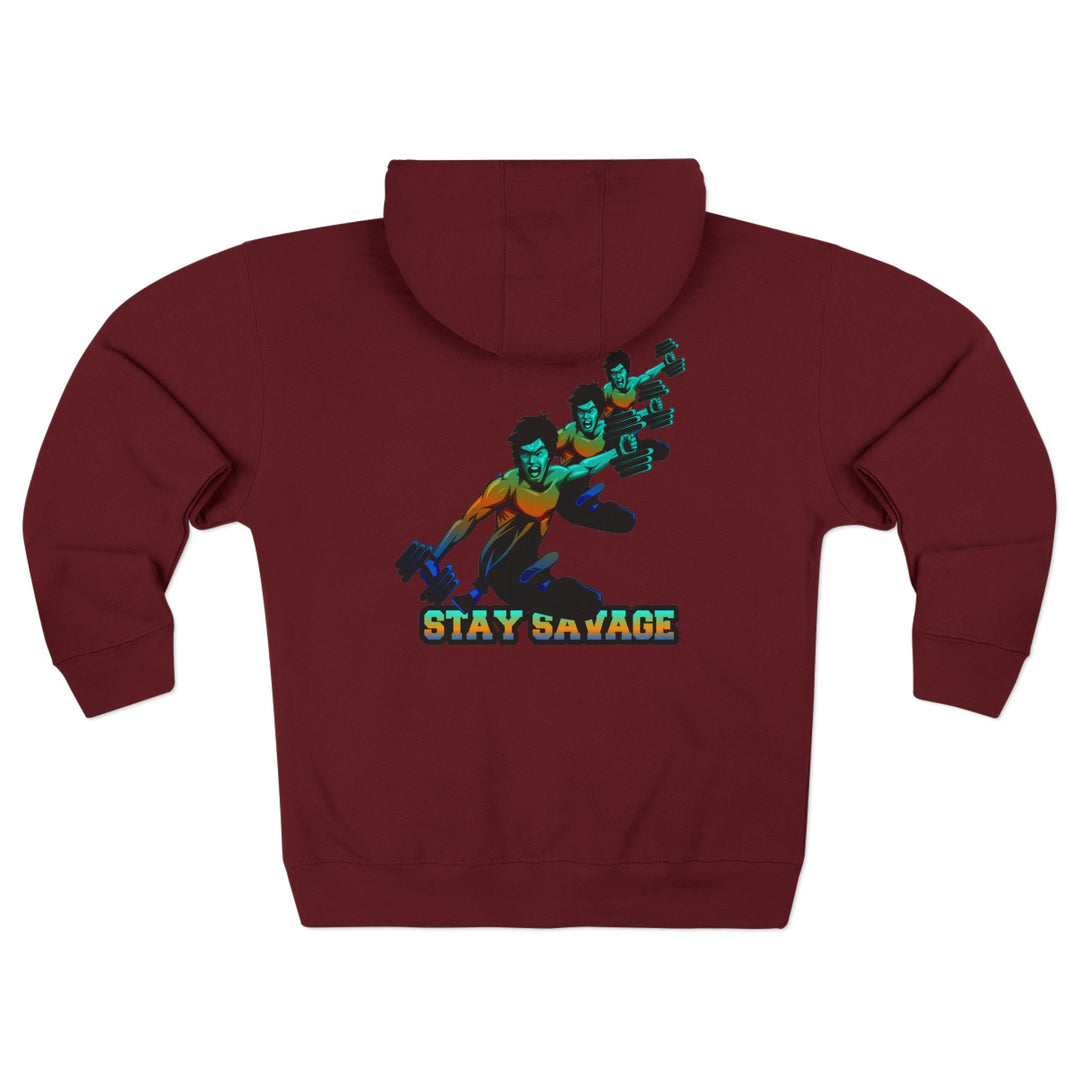 CG LIFT KICK BLUE ORANGE AQUA /STAY SAVAGE ZIP UP