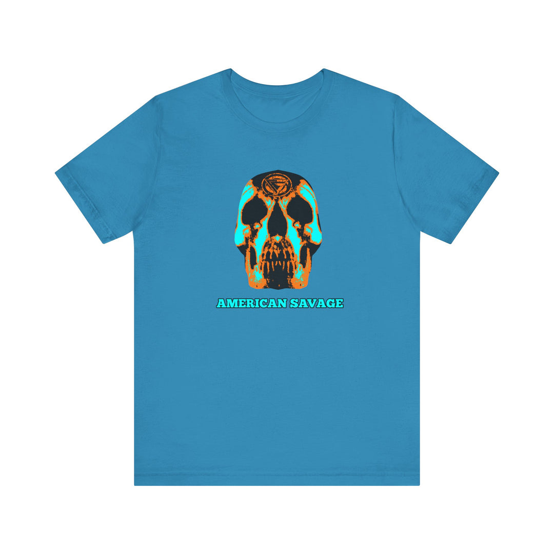 SKULLATOR MIAMI AQUA ORANGE /AMERICAN SAVAGE