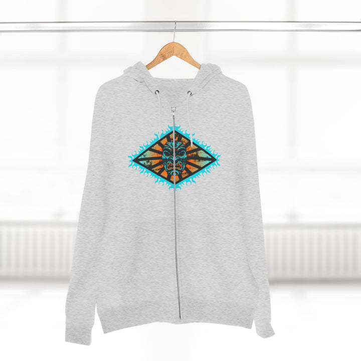 CG MAC JUMP BLUE ORANGE AQUA FADE /BELIEF ATTITUDE ACTION ZIP UP