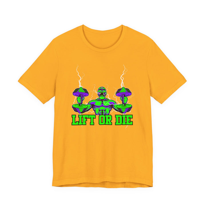 RIDE THE LIGHTNING PURPLE GREEN /LIFT OR DIE