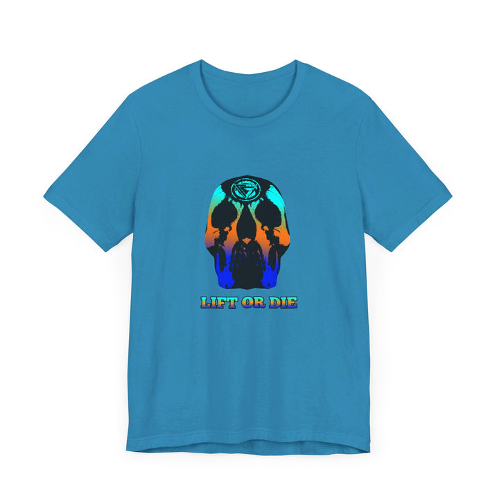 SKULLATOR BLUE ORANGE AQUA  /LIFT OR DIE