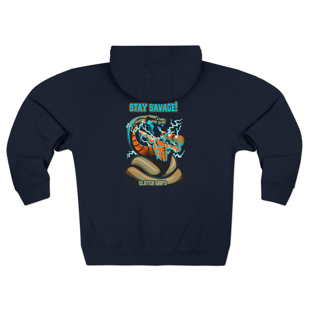 MAC VS SNAKE MIAMI /STAY SAVAGE ZIP UP