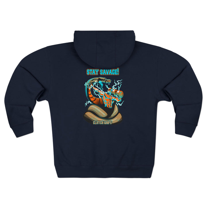 MAC VS SNAKE MIAMI /STAY SAVAGE ZIP UP