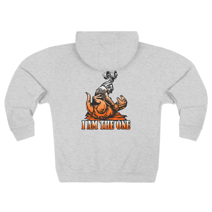 CG APE VS ZILLA ORANGE WHITE FADE /I AM THE ONE ZIP UP