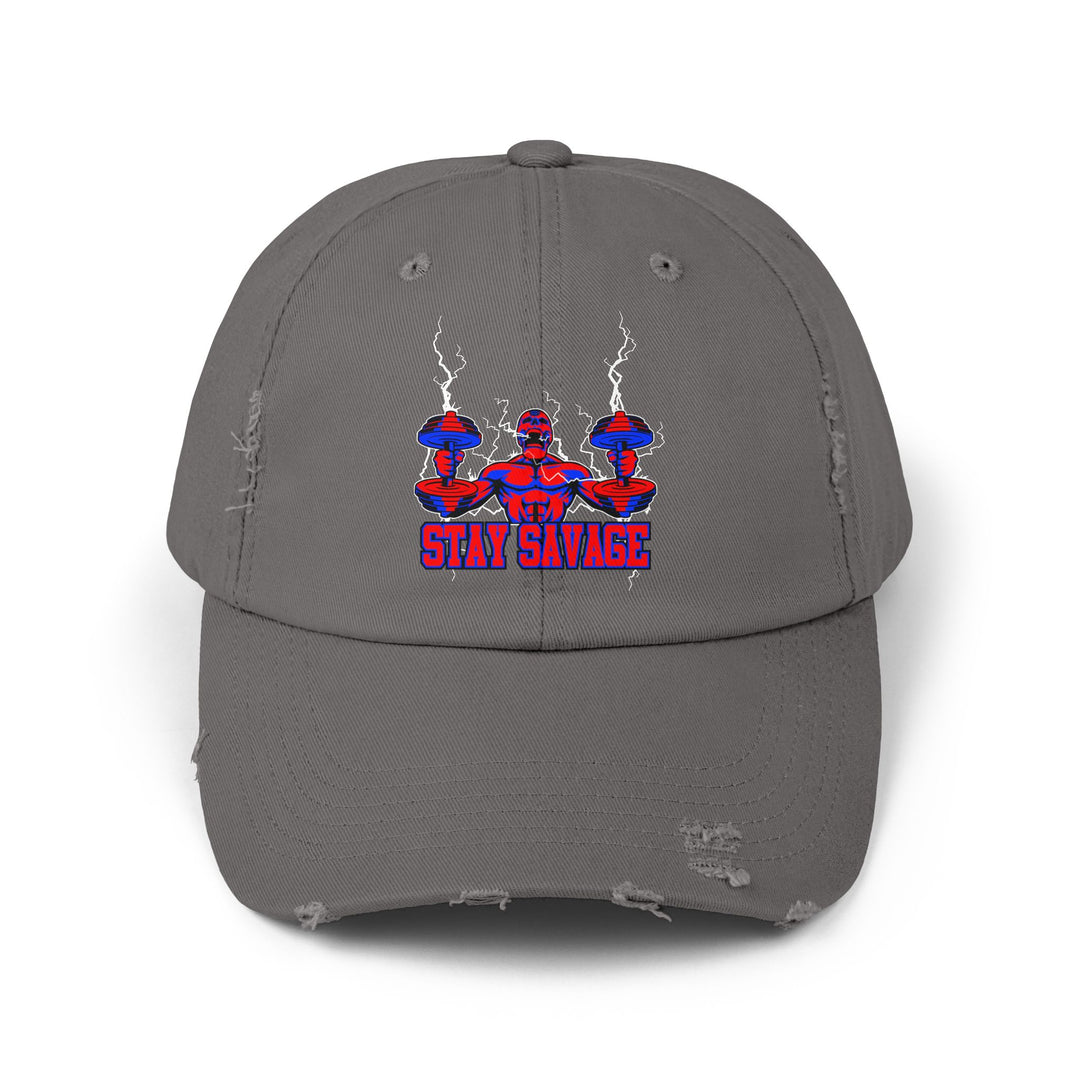 RIDE THE LIGHTNING RED BLUE /STAY SAVAGE CAP