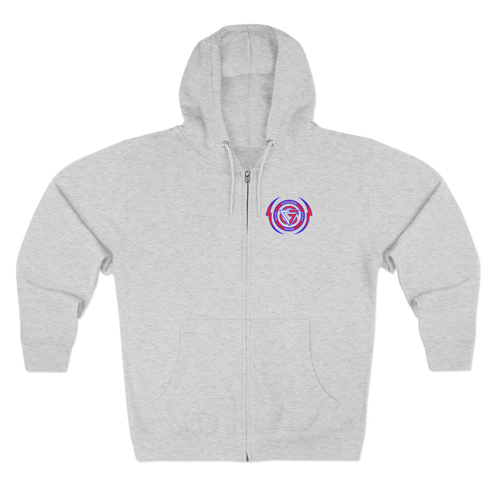 CG LION HEART RED WHITE BLUE /WELCOME TO THE JUNGLE ZIP UP