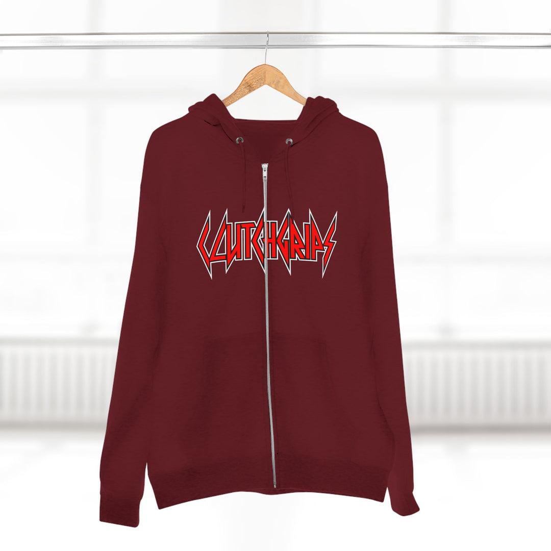 CG  NAVY SEAL TRIBUTE  RIP RED BLACK /WELCOME TO THE JUNGLE ZIP UP