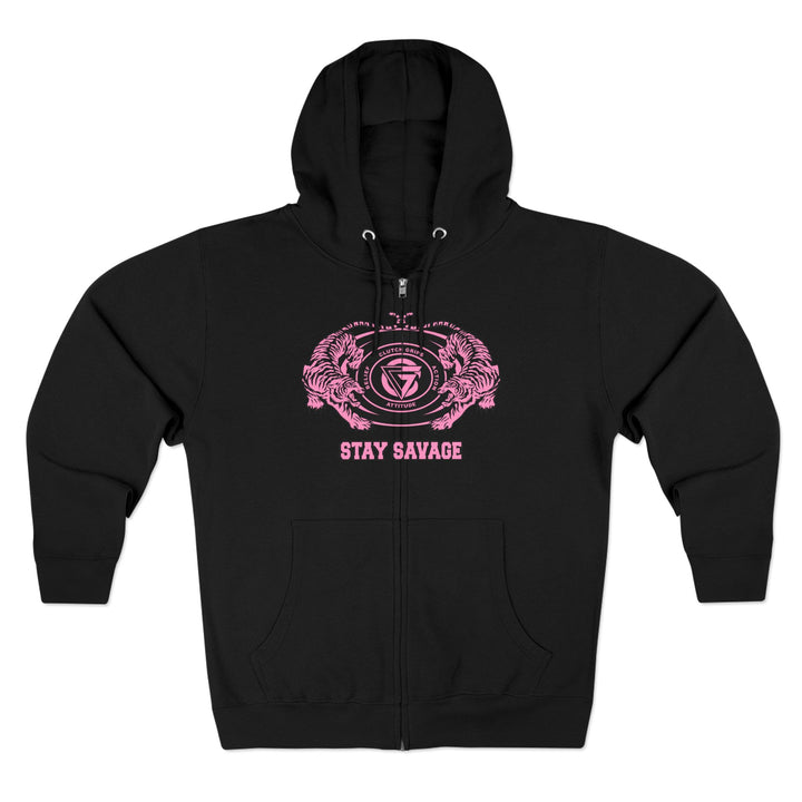 CG TIGER VS TIGER PINK/STAY SAVAGE ZIP UP