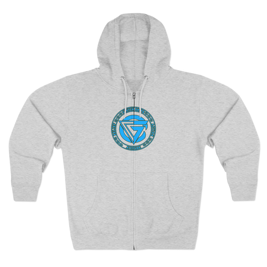 MAC VS SNAKE BLUE/READY FOR WAR ZIP UP