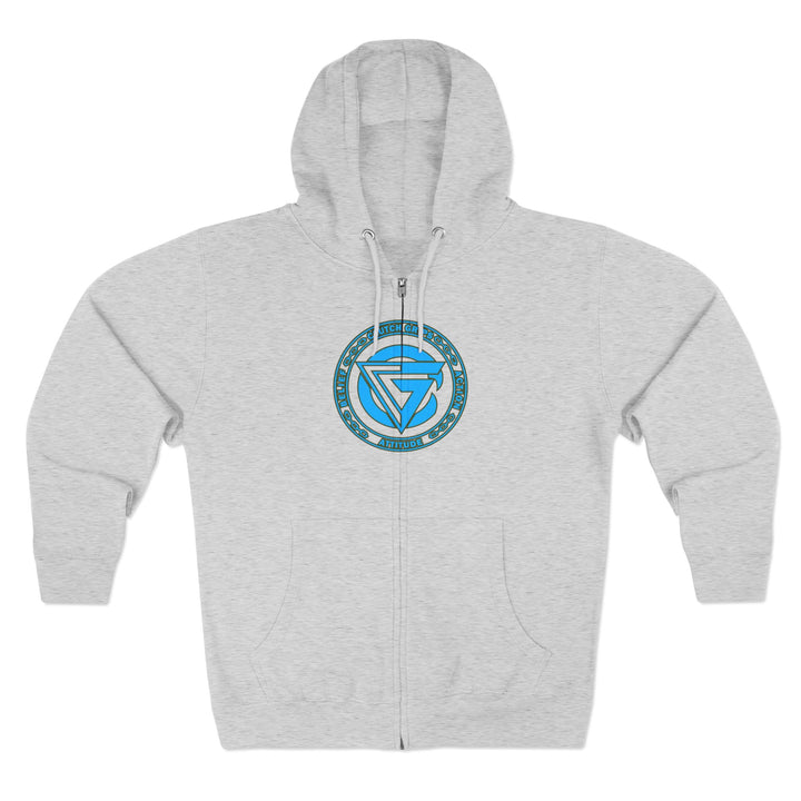 MAC VS SNAKE BLUE/READY FOR WAR ZIP UP