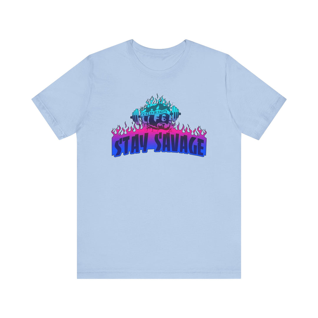 CG FIST BLUE PINK AQUA /STAY SAVAGE
