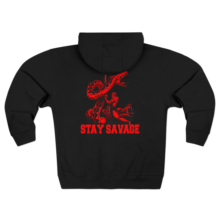 CG SERPENT SLAYER RED /STAY SAVAGE ZIP UP