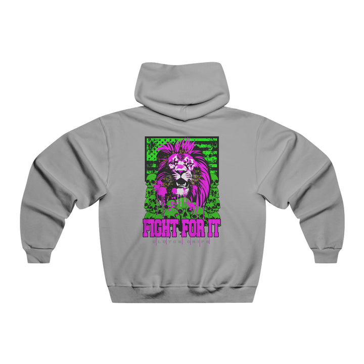 LION HEART PURPLE/ GREEN FIGHT FOR IT