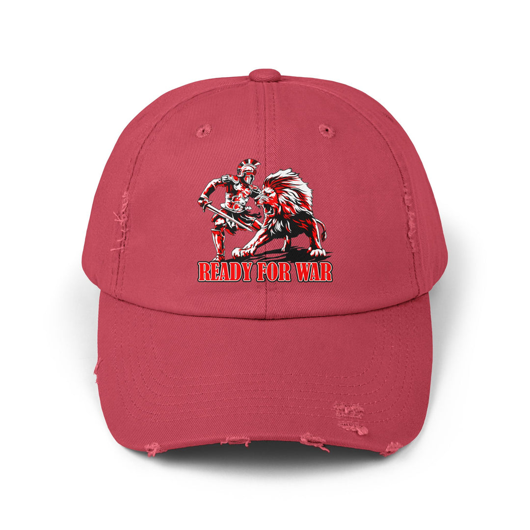 CG LION TAMER RED WHITE/READY FOR WAR CAP