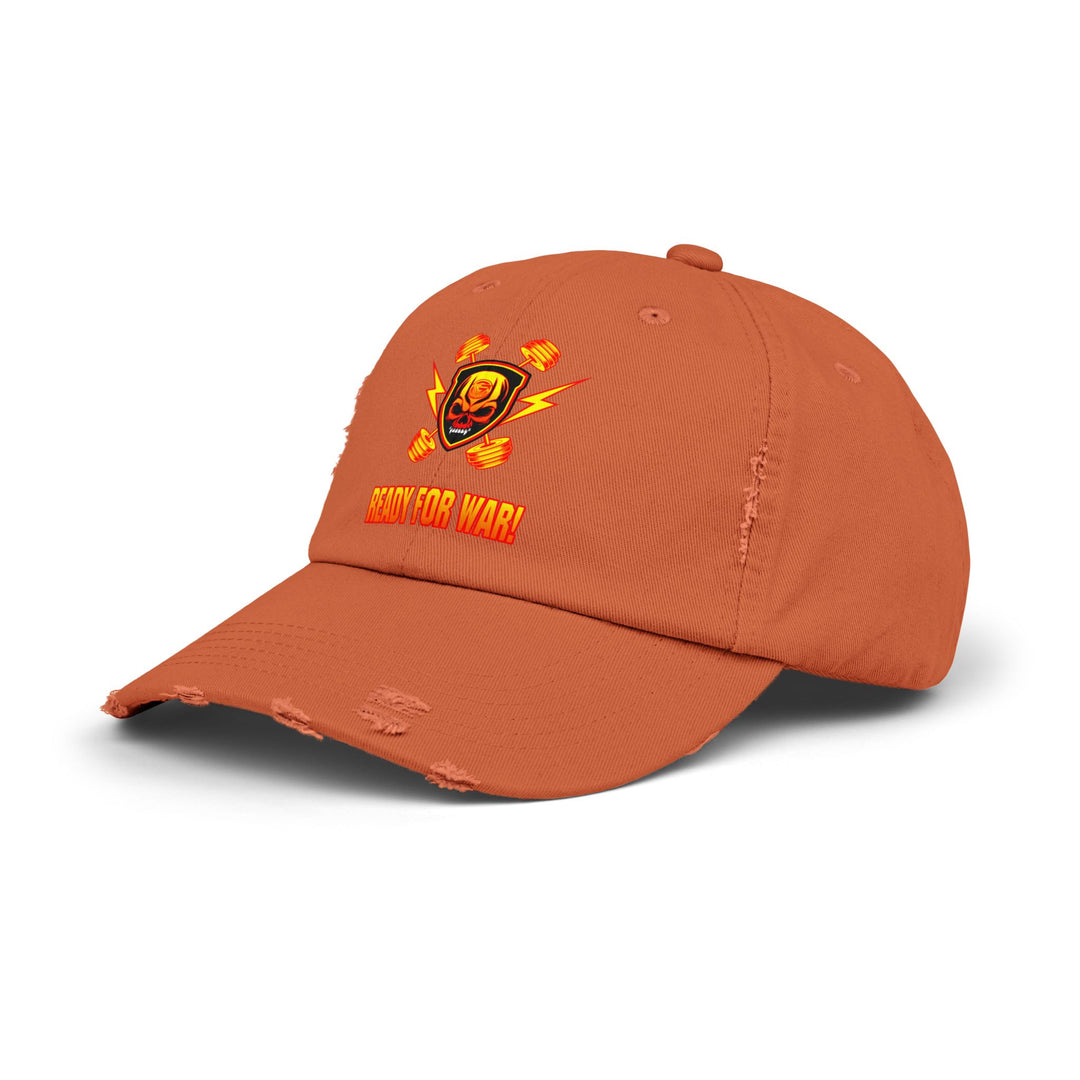 CG SKULL DBL BELL ORANGE GOLD/READY FOR WAR CAP