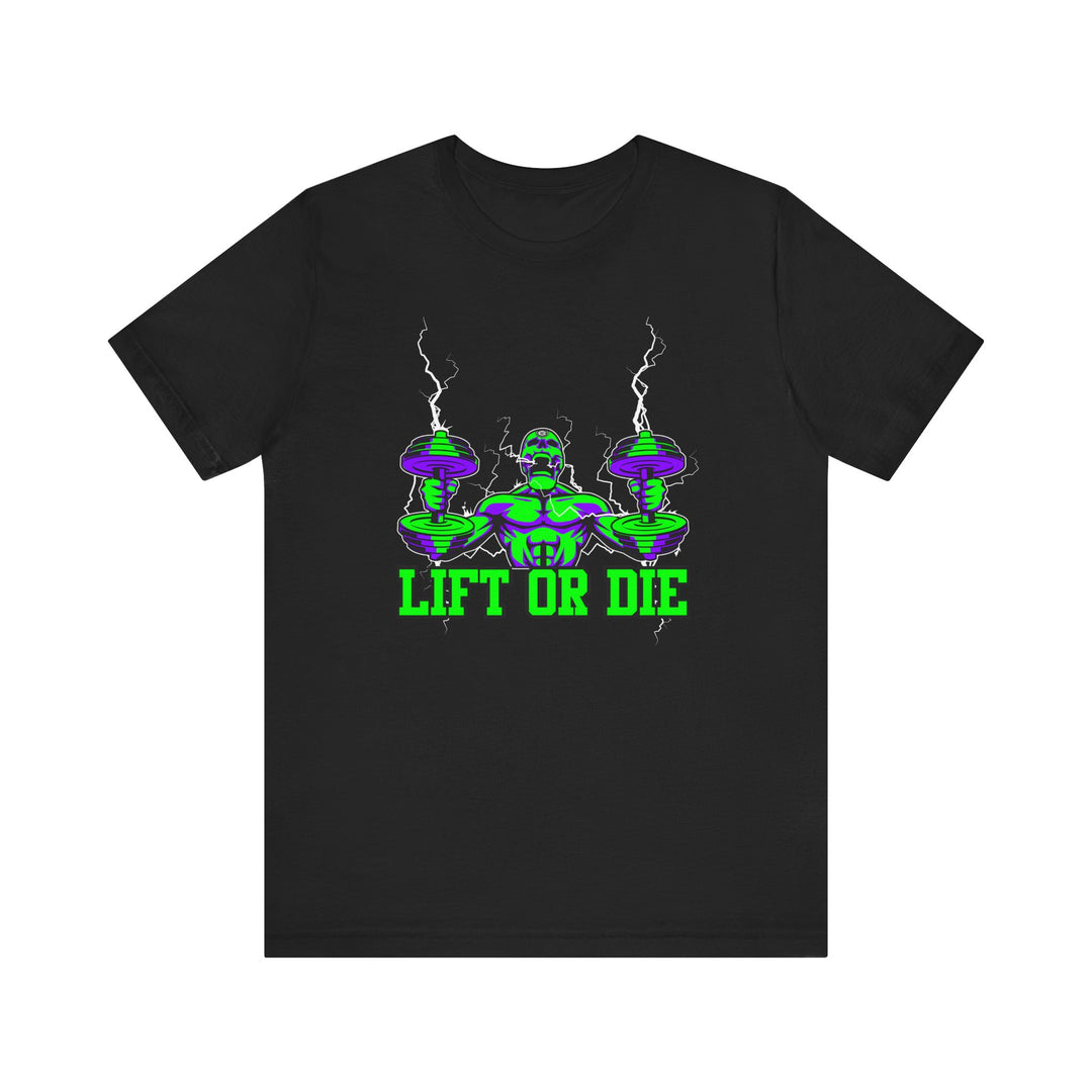 RIDE THE LIGHTNING PURPLE GREEN /LIFT OR DIE