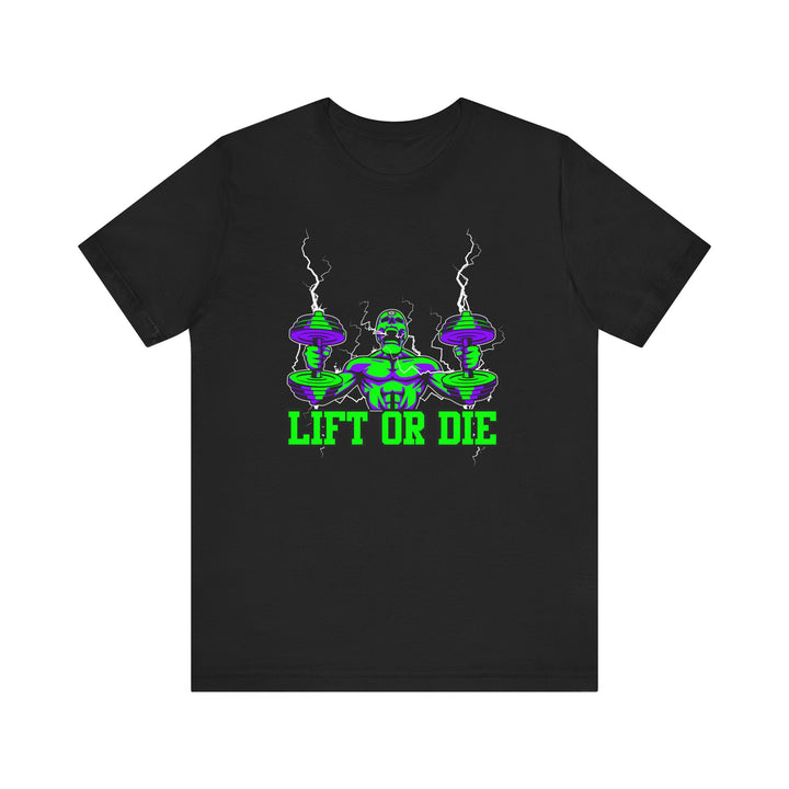 RIDE THE LIGHTNING PURPLE GREEN /LIFT OR DIE