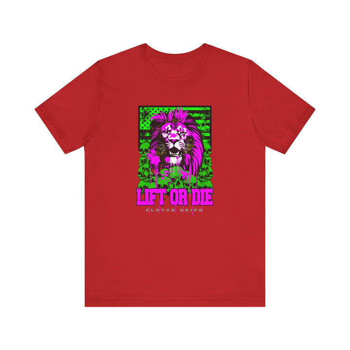LION HEART PURPLEGREEN/LIFT OR DIE