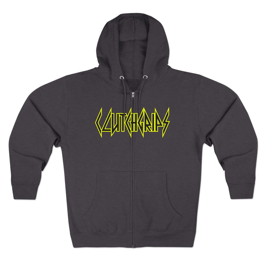 CG FINAL BOSS YELLOW/LIFT HARDER ZIP UP