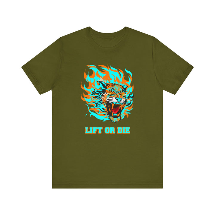 TIGER FLAME MIAMI AQUA ORANGE /LIFT OR DIE