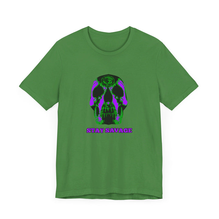SKULLATOR PURPLE GREEN  /STAY SAVAGE