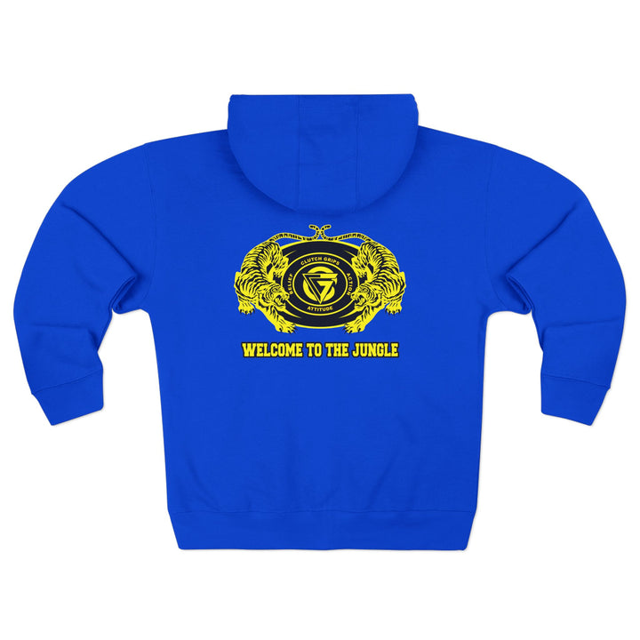 CG TIGER VS TIGER YELLOW BLACK /WELCOME TO THE JUNGLE ZIP UP