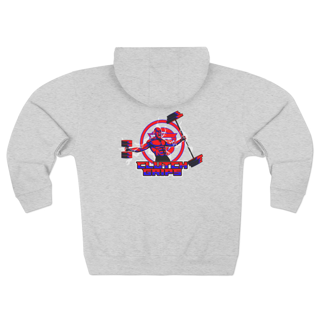 CG SPARTAN LIFT RED BLUE/CLUTCH GRIPS ZIP UP