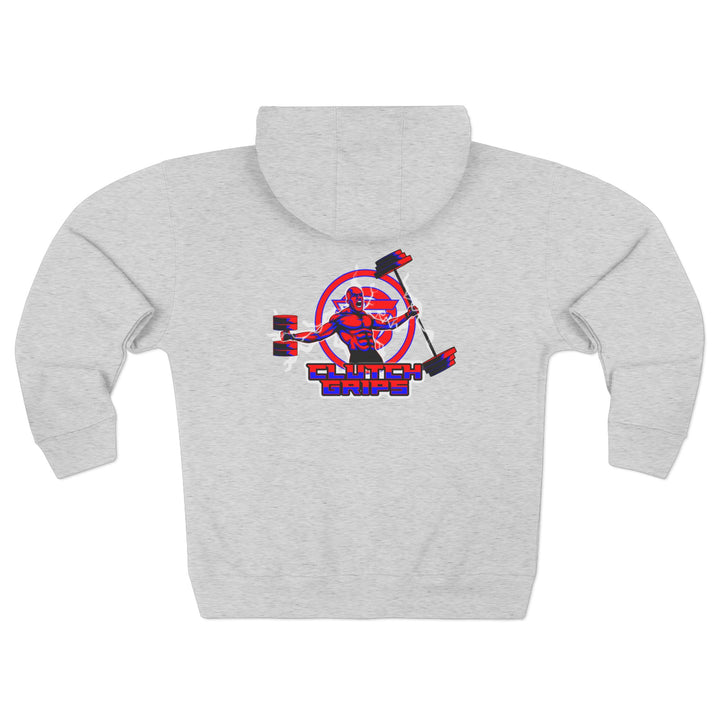 CG SPARTAN LIFT RED BLUE/CLUTCH GRIPS ZIP UP