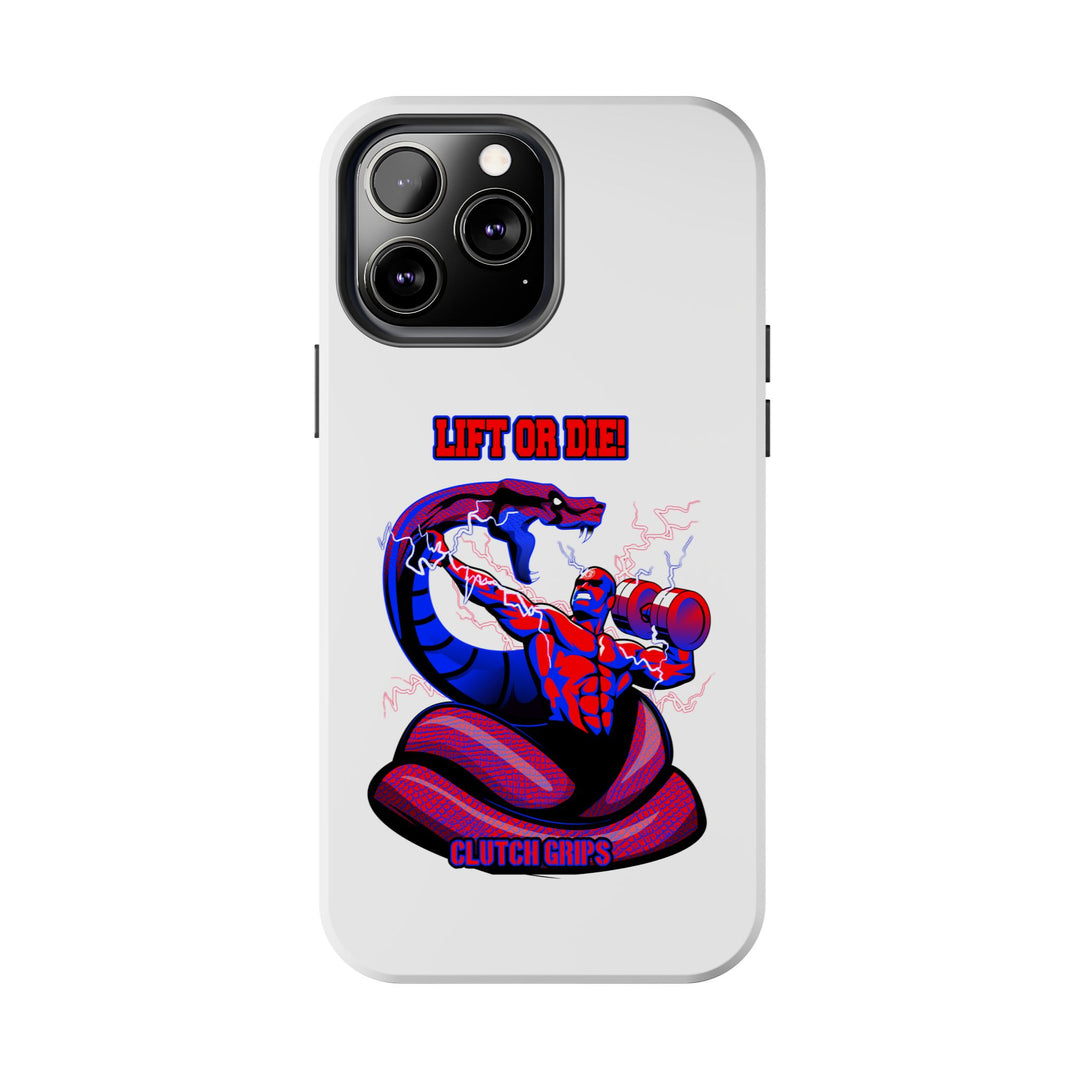 MAC VS SNAKE PHONE CASE RED BLUE /LIFT OR DIE