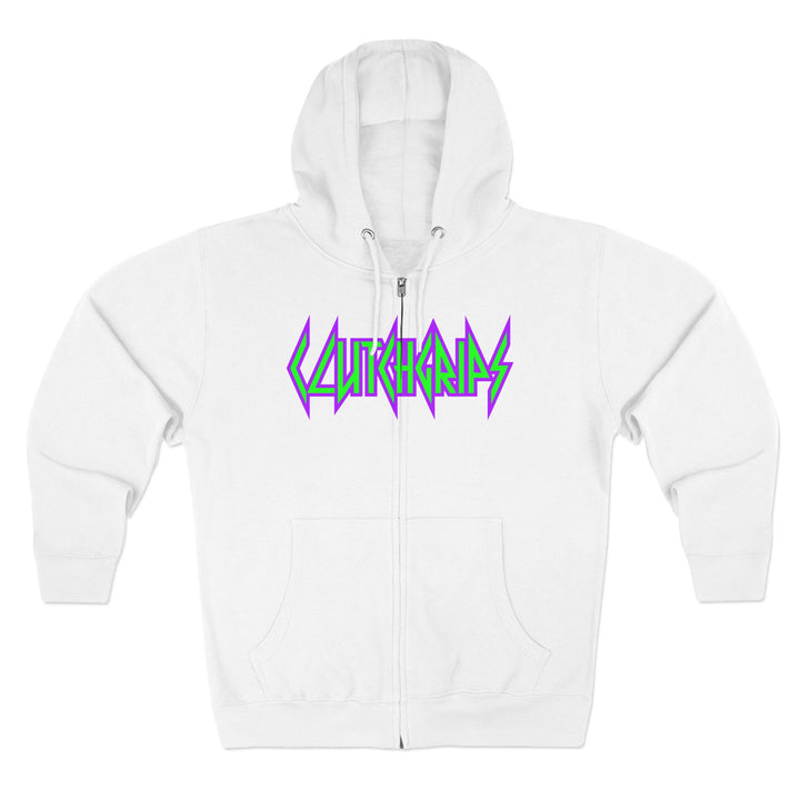 CG TIGER VS TIGER PURPLE GREEN /READY FOR WAR ZIP UP