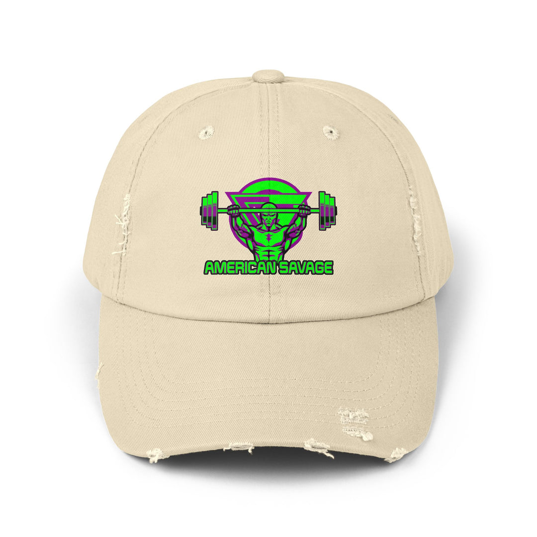 CG ENTER THE MAC HAT PURPLE GREEN /AMERICAN SAVAGE/CAP
