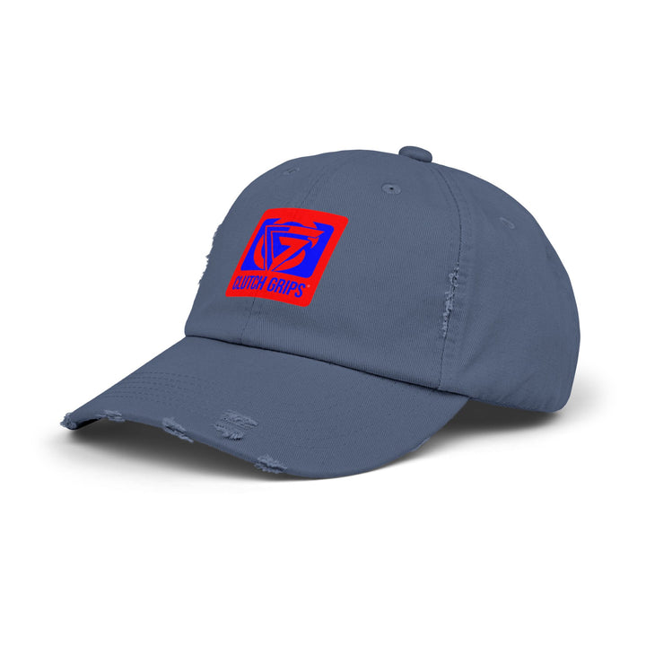 CG SQUARE LOGO RED BLUE CAP