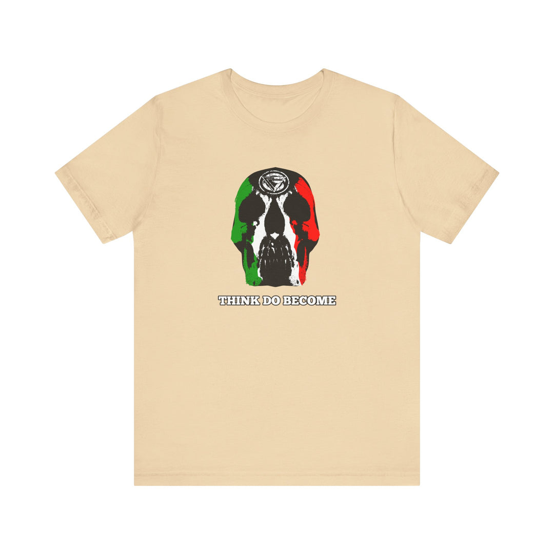 SKULLATOR RED WHITE GREEN  /THINK DO BECOME
