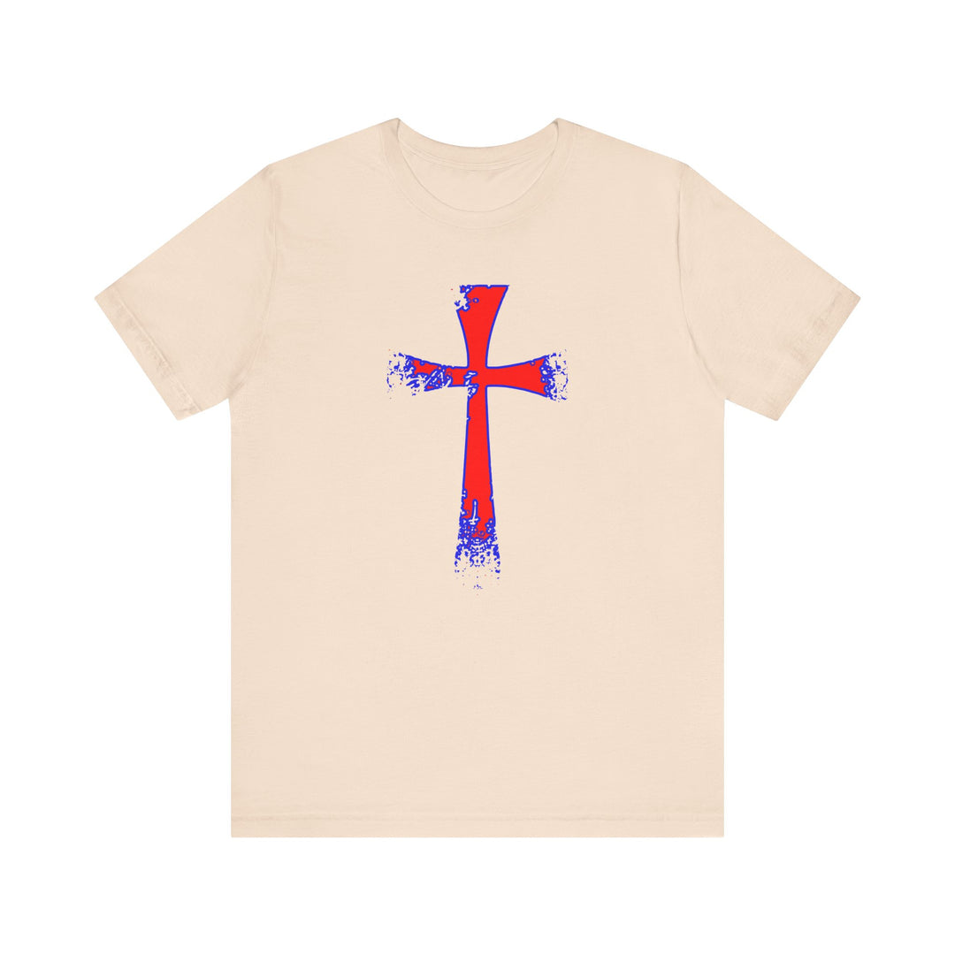CG CRUSADER FAITH SHIRT RED BLUE