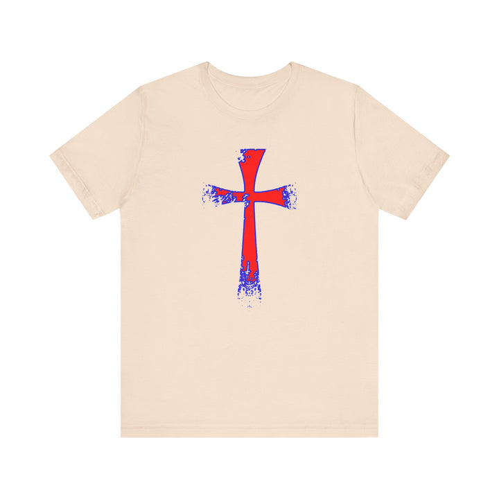 CG CRUSADER FAITH SHIRT RED BLUE