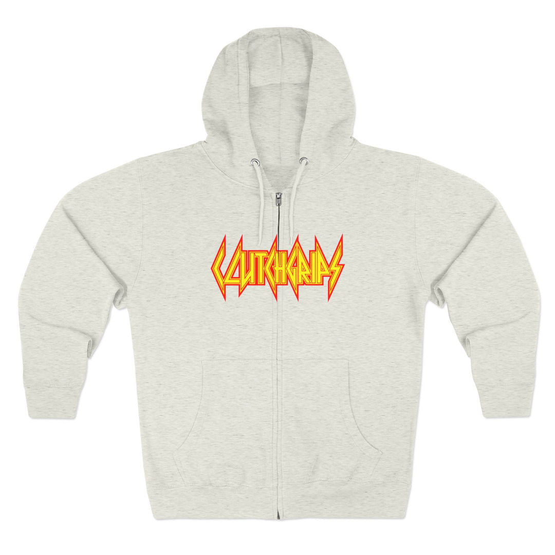 CG ANGRY DOG GOLD RED /LIFT OR DIE ZIP UP