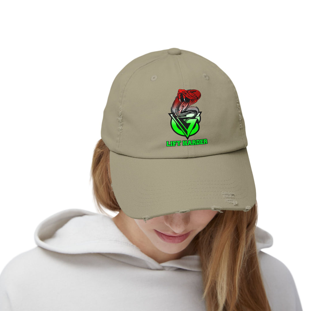 CG VIPER RED WHITE GREEN/LIFT HARDER CAP