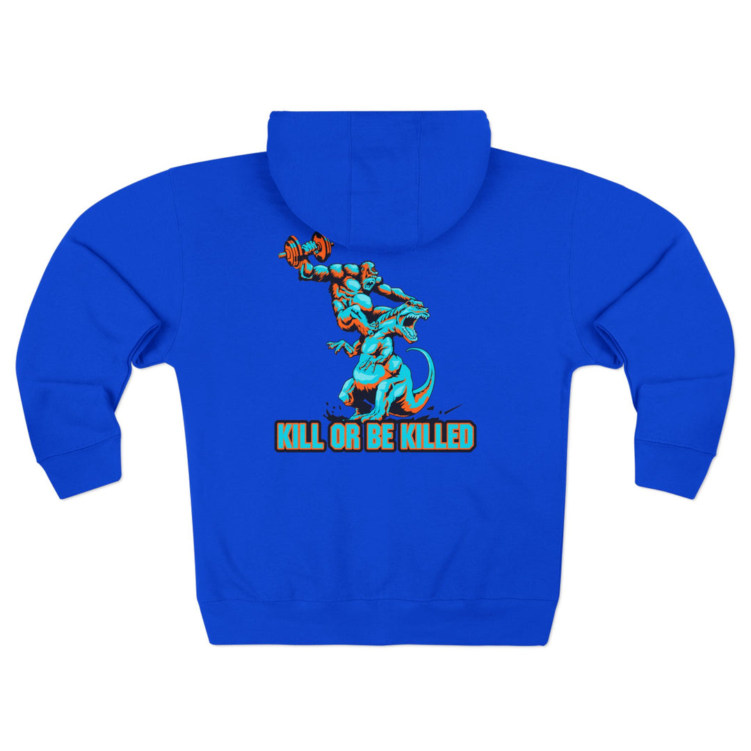 CG APE VS ZILLA 2ND FIGHT MIAMI COLORS /KILL OR BE KILLED ZIP UP