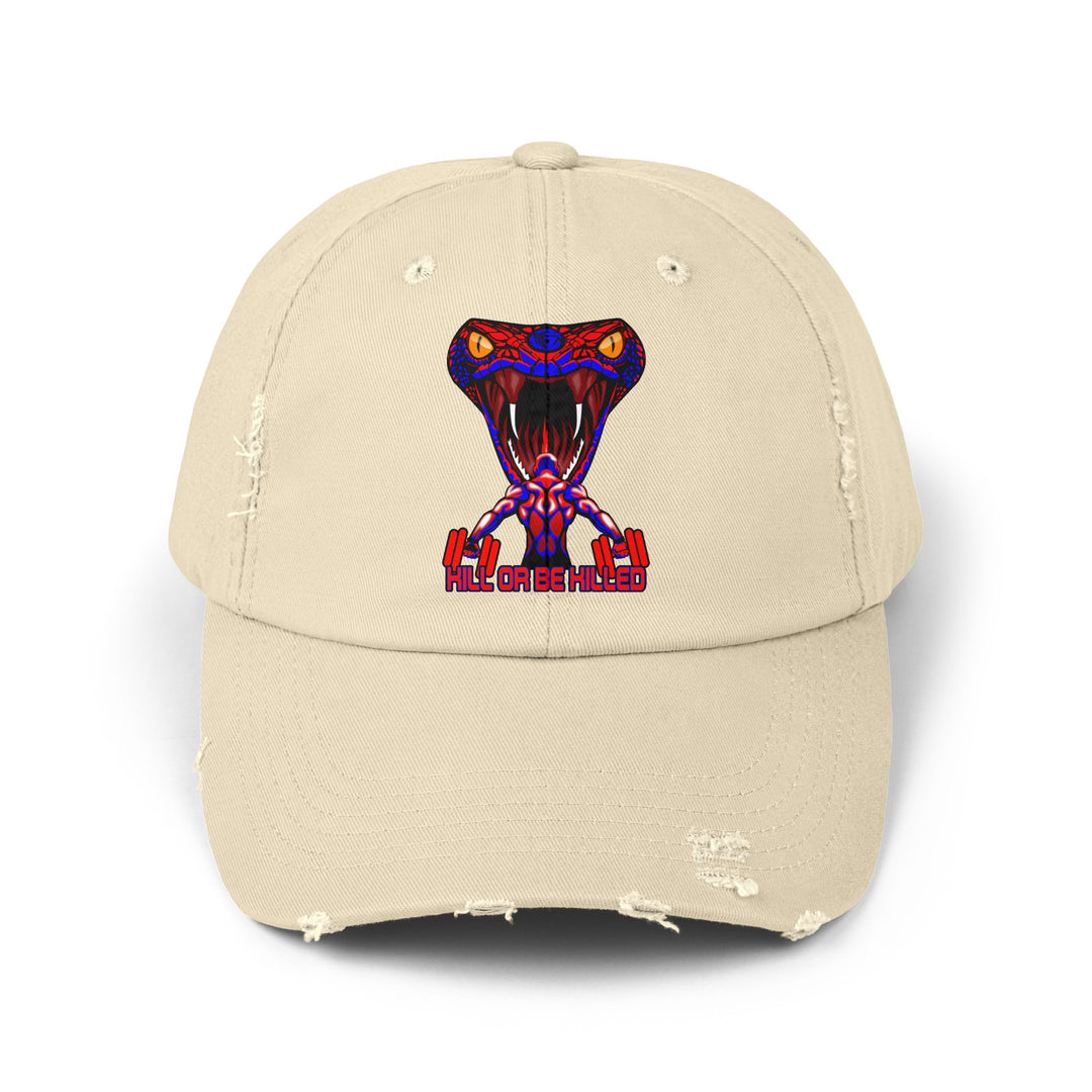 MAN VS VIPER RED BLUE /KILL OR BE KILLED CAP