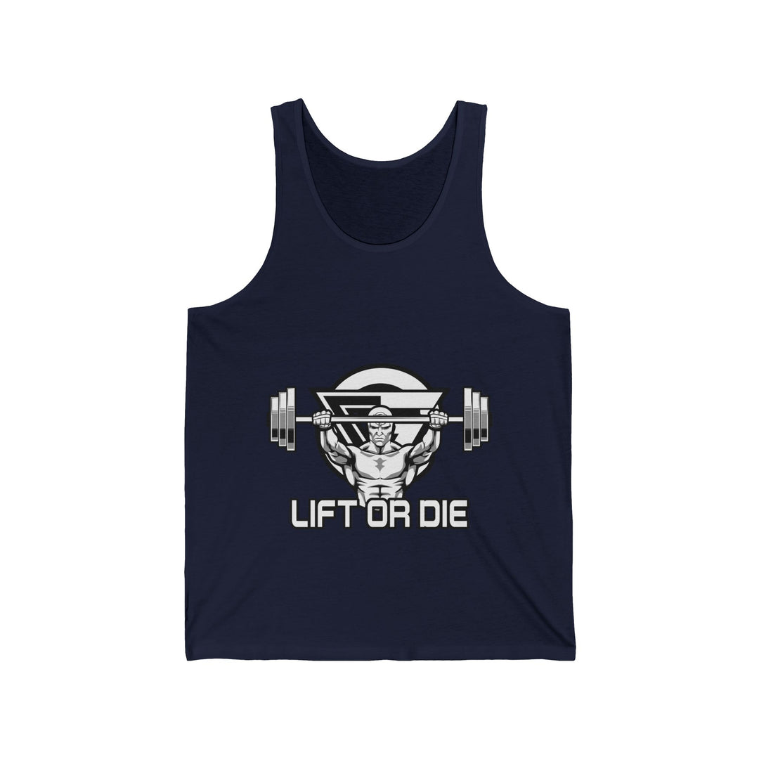 ENTER THE MAC WHITE BLACK TANK/LIFT OR DIE