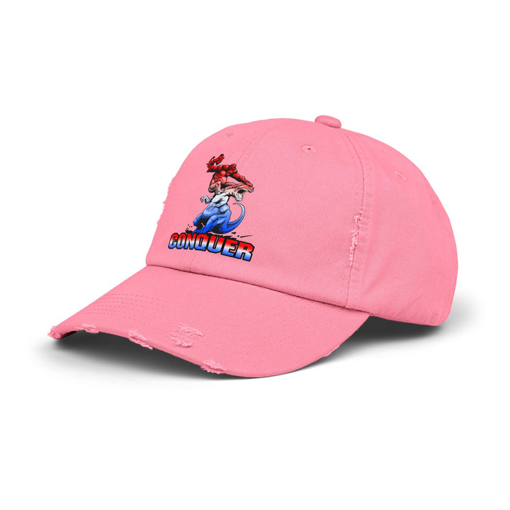 APE VS ZILLA RED WHITE BLUE FADE /CONQUER CAP