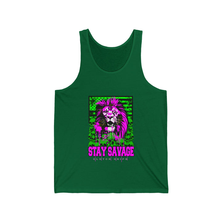 LION HEART GREEN PURPLE /STAY SAVAGE