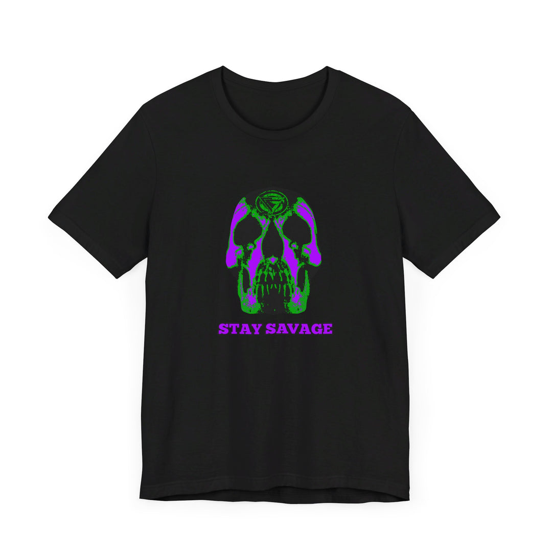 SKULLATOR PURPLE GREEN  /STAY SAVAGE