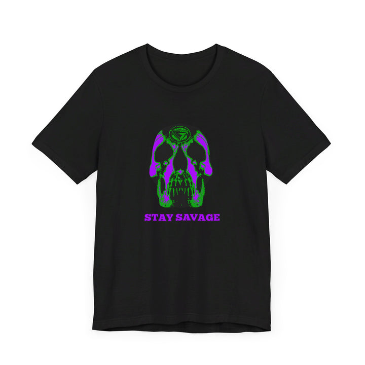 SKULLATOR PURPLE GREEN  /STAY SAVAGE