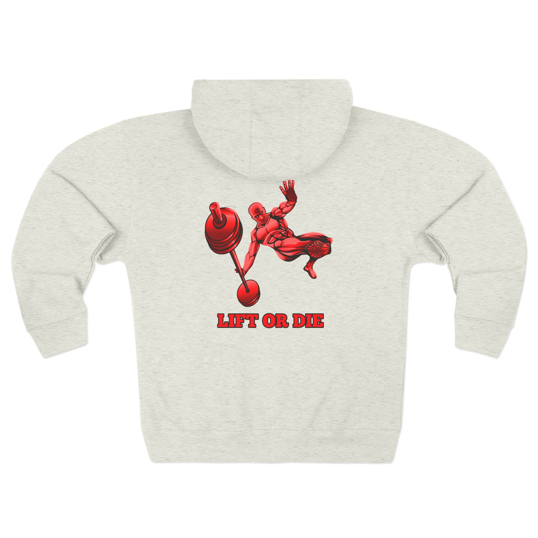 CG MAC JUMP RED /LIFT OR DIE ZIP UP