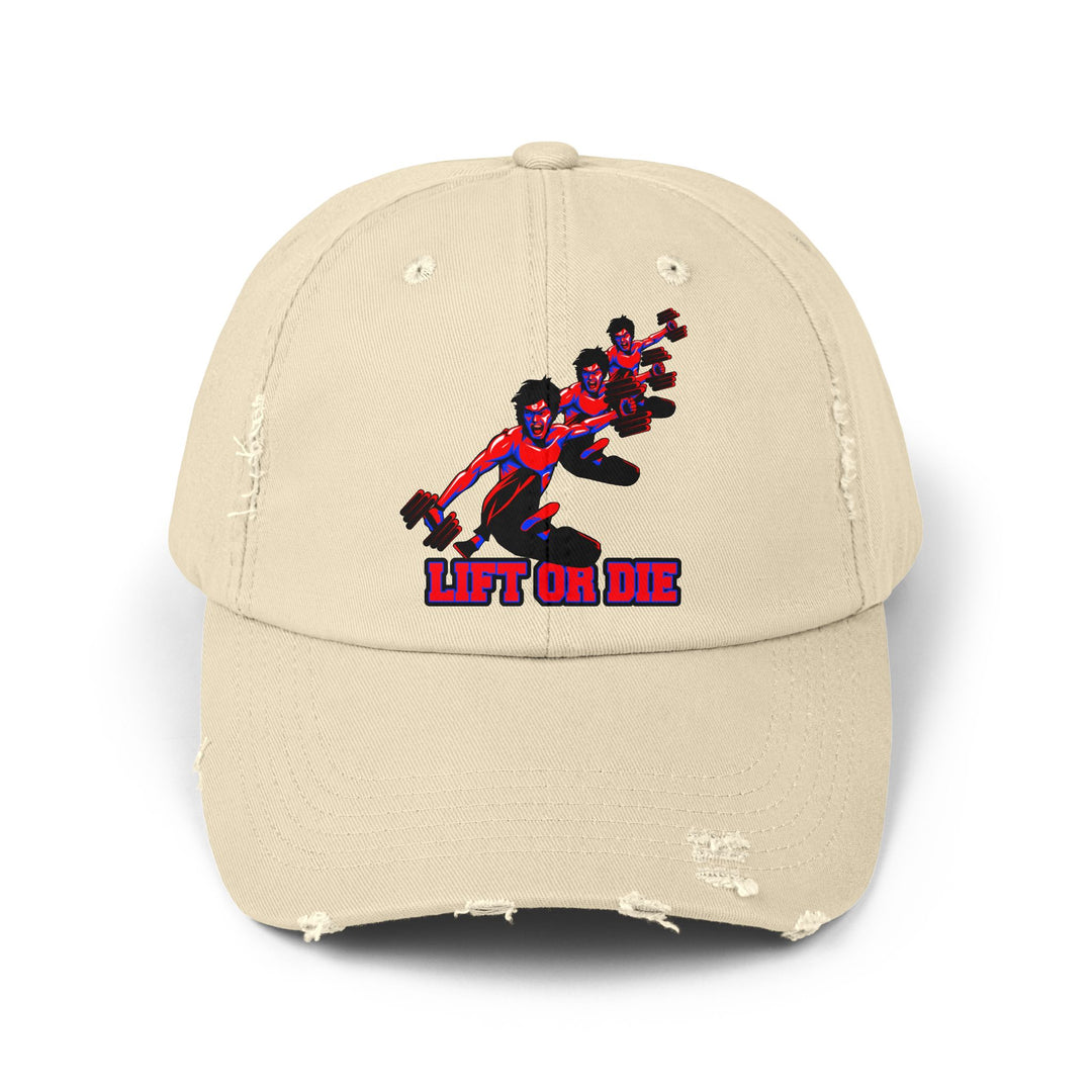 MAC LEE LIFT KICK RED BLUE /LIFT OR DIE CAP