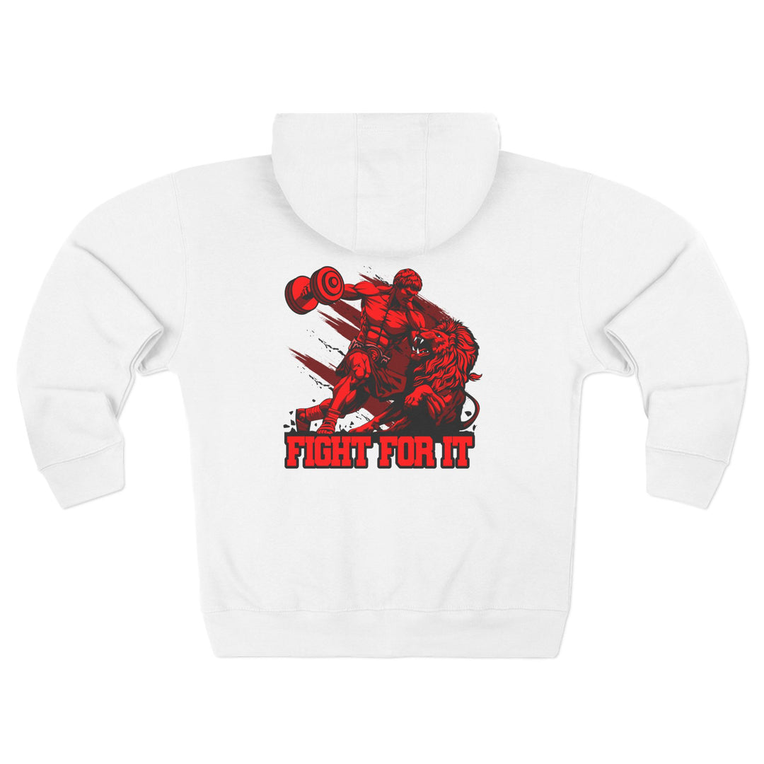 CG COLISEUM MAC RED /FIGHT FOR IT ZIP UP