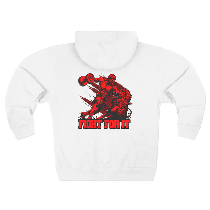 CG COLISEUM MAC RED /FIGHT FOR IT ZIP UP