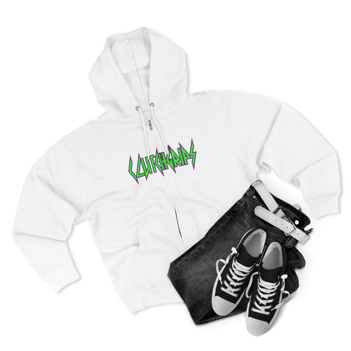 CG SKULLATOR PURPLE GREEN /CLUTCH GRIPS ZIP UP